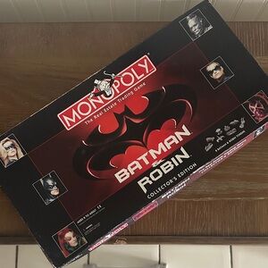 Batman and Robin Monopoly Collector's Edition